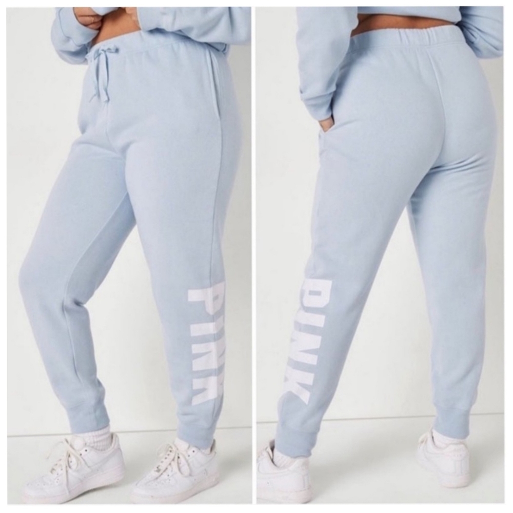 PINK Victoria's Secret Everyday Lounge Joggers Blue - Picture 7 of 7